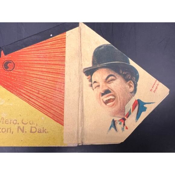 RARE 1914 Home Brand Pure Food Products Charlie Chaplin Bang Gun Pop Gun Charles - Picture 4 of 6